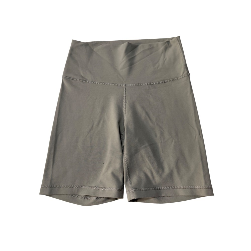 Tna Aritzia Atmosphere Hi-Rise 7" Biker Shorts Sage Green Size M